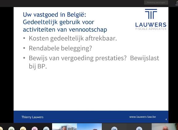 Laethem Business Friends - Toegankelijke Snelcursus Over Wat U Moet Weten Over De Fiscale Actualiteit